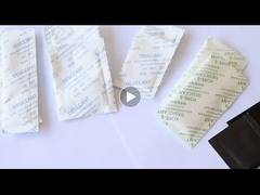 پیشگیری از قالب پودر سفید Mgcl2 بسته های خشک کن ضد قالب برچسب ضد قالب