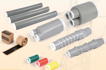 کیت اتصال کابل های کوچک کننده سرد برای صنایع نفتی / شیمیایی / معادن کیت های مهر و موم کابل های کوچک کننده سرد
