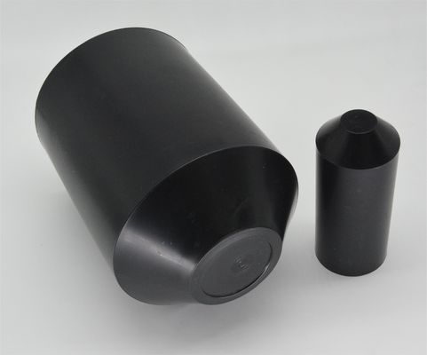 RoHS سیاه عایق گرما کوچک سیم کلاه 10mm تا 160mm