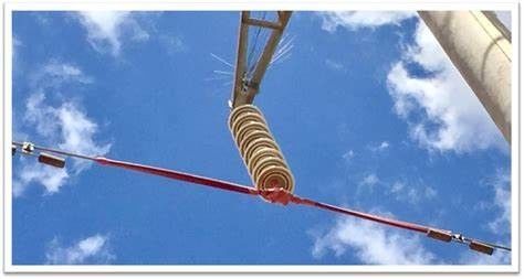 پوشش خط هوایی برای تعمیرات اضطراری یا حفاظت عایق موقت