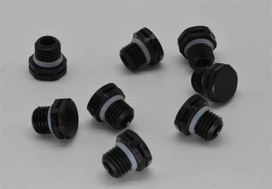 استفاده عمومی بولت پلاستیکی قابل تنفس M12 * 1.5 پیچ IP68 پلاگین ضد آب